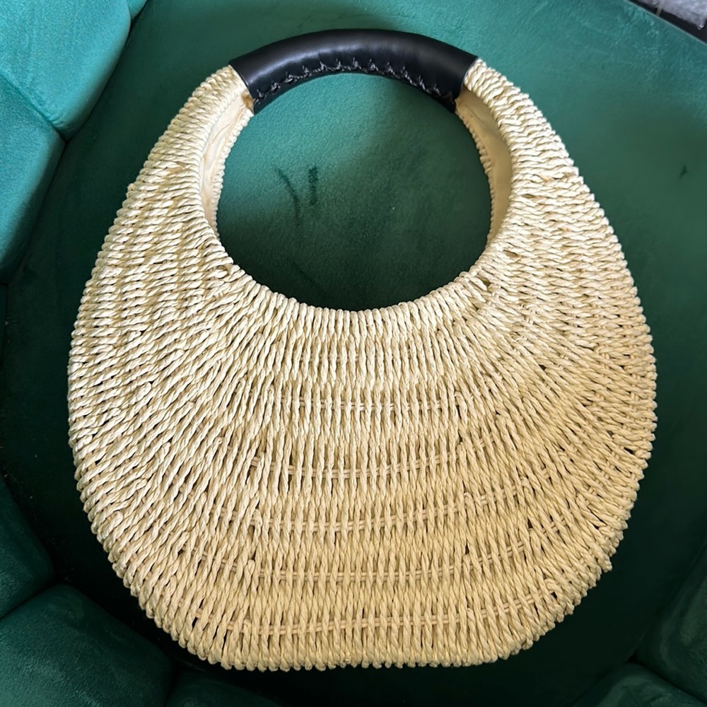 Target A New Day Rattan Oval Bag